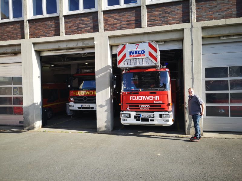 Besuch bei der freiwilligen Feuerwehr Werdohl