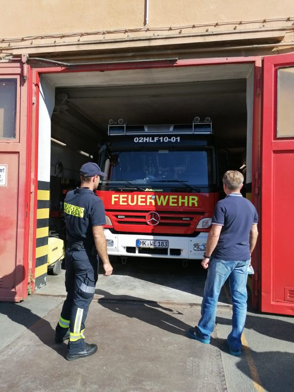 Besuch bei der freiwilligen Feuerwehr Werdohl