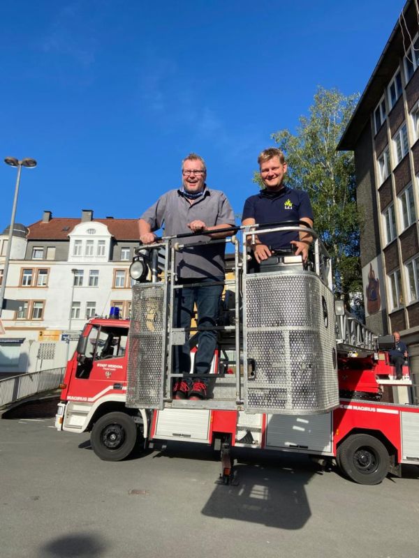 Besuch bei der freiwilligen Feuerwehr Werdohl