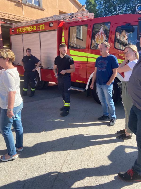 Besuch bei der freiwilligen Feuerwehr Werdohl