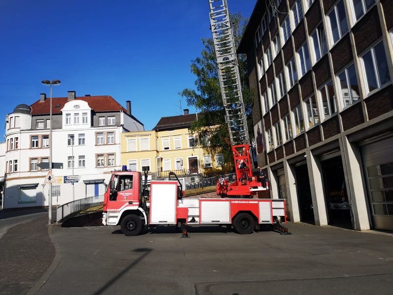 Besuch bei der freiwilligen Feuerwehr Werdohl