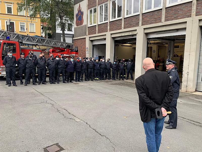 Übergabe neuer Einsatzleitwagen