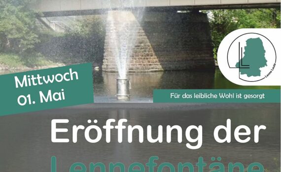 Eröffnung Lennefontäne