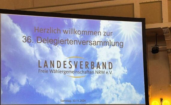 Delegiertenversammlung LV Freie Wählergemeinschaften NRW e.V.