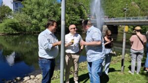 Eröffnung Lennefontäne 01.05.2025