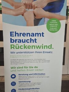 Ehreamtstag 09.10.2026, Bild zeigt Plakat